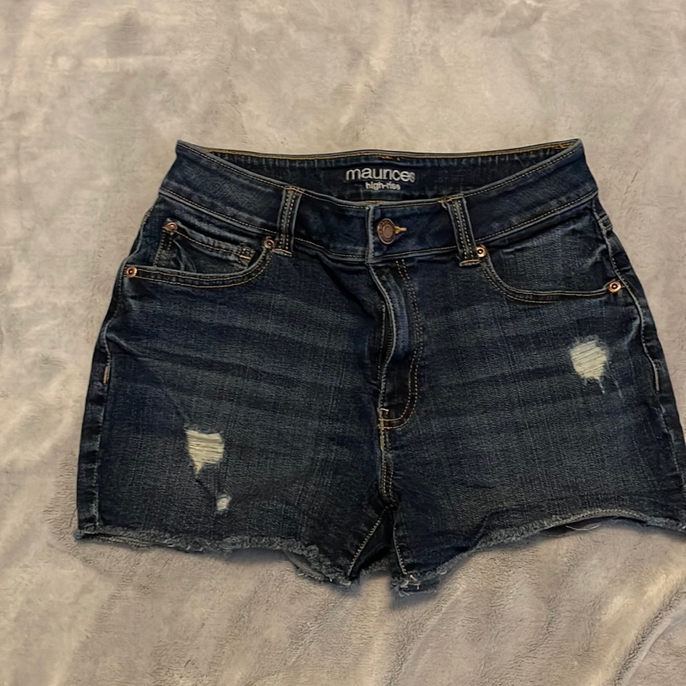 NWOT Maurice’s high rise denim shorts